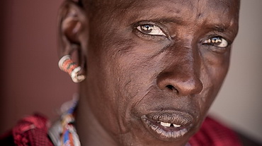 Kenyan Masai portrit photography