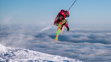 fotograf ski extrem snowboard